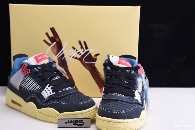 Bmlin Shoes NOIR RETRO UNION OFF AIR 4 JORDAN DC9533-001 0708